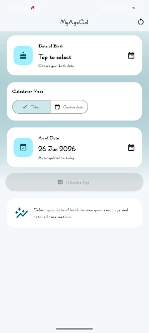 MyAgeCal Screenshot 0