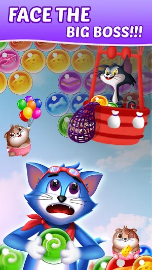 Tomcat Pop: New Bubble Shooter Screenshot 2