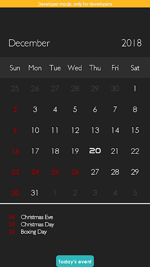 Sweden Calendar 2020 Screenshot 0