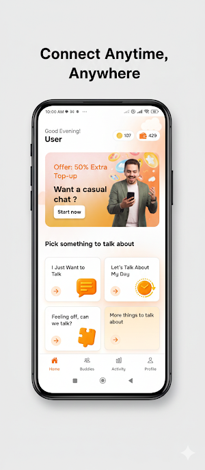 Zonely – Casual Conversations Screenshot 2