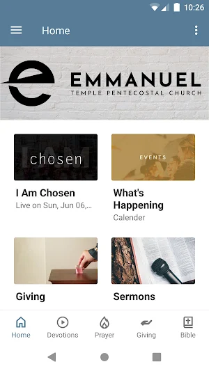 Emmanuel Temple Pentecostal Screenshot 0