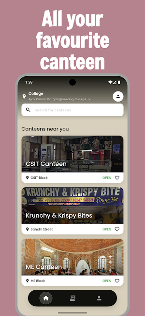 Campus Cafe Screenshot 0