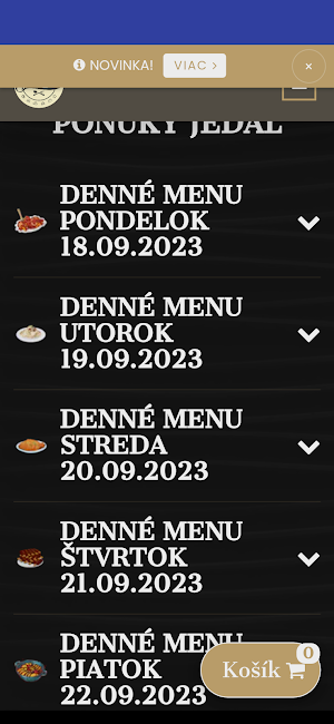 Bistro Ďumbier Screenshot 0