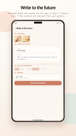 BabyLetter Screenshot 2