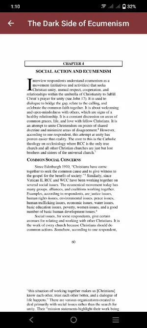 The Dark Side of Ecumenism Screenshot 2