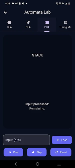 theory of computation visual Screenshot 0