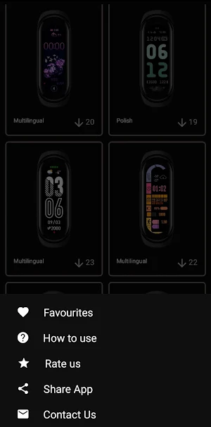 Mi Band 7 Watch Faces Screenshot 3
