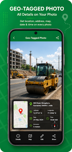 GPS Camera: Geotag Map Stamp Screenshot 2