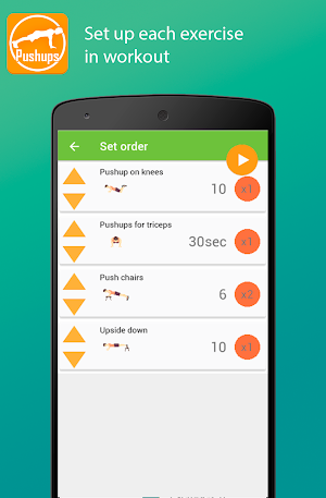 My Pushups workout Screenshot 1