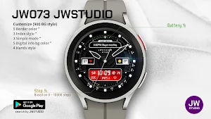 JW073 jwstudio watchface Screenshot 0