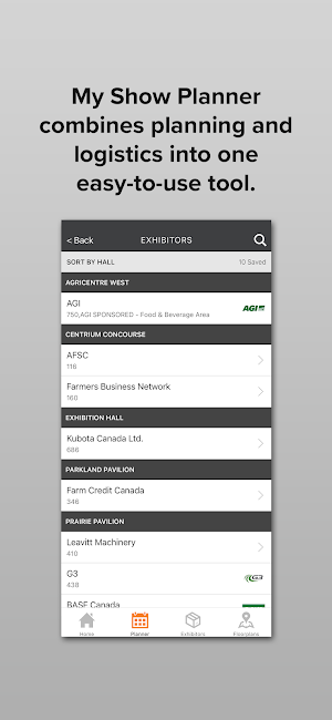 Agri-Trade Equipment Expo Mobile App Guide Screenshot 2