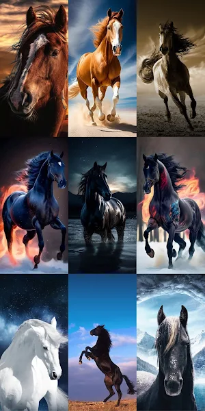 Horse Wallpapers HD Screenshot 0