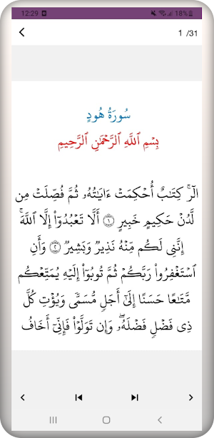 سورة هود بدون نت Screenshot 1