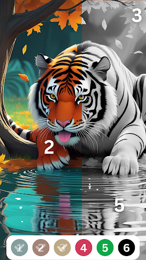 Paint by Number: Coloring Game Screenshot 1