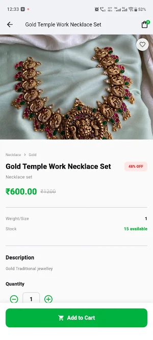 Sagunthala Jewellers Screenshot 0