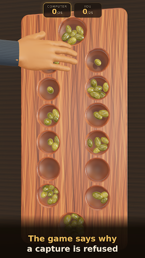 Awale Mancala - Oware Awari Screenshot 1