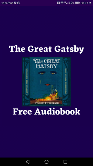The Great Gatsby Free Audiobook Screenshot 0