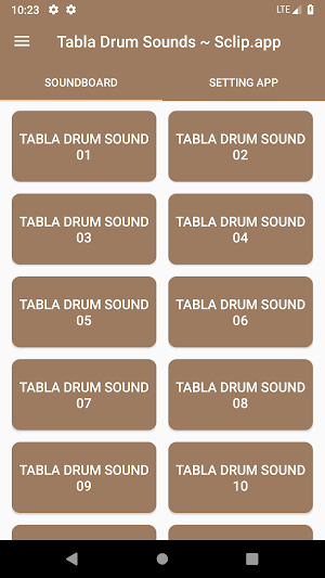 Tabla Drum Sound Collections ~ Sclip.app Screenshot 0