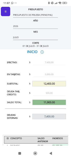 Finper - Finanzas Personales Screenshot 0