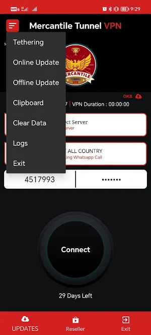 Mercantile Tunnel VPN Screenshot 0