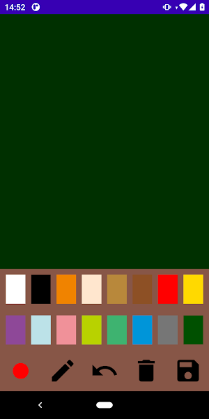 Blackboard-style Drawing Pad Screenshot 2