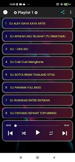 DJ ALAY GAYA KAYA ARTIS VIRAL Screenshot 2
