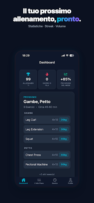 Shaper – Workout Tracker Screenshot 1