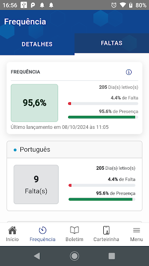 SisEduc - Aluno Screenshot 1
