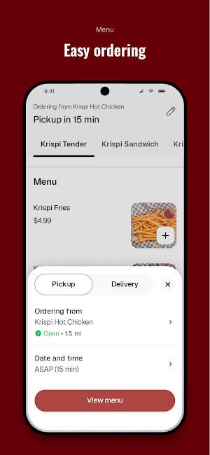 Krispi Hot Chicken Halal Screenshot 2