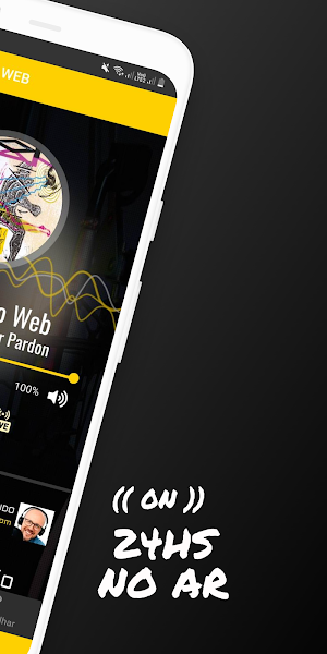 Volsan Rádio Web Screenshot 1
