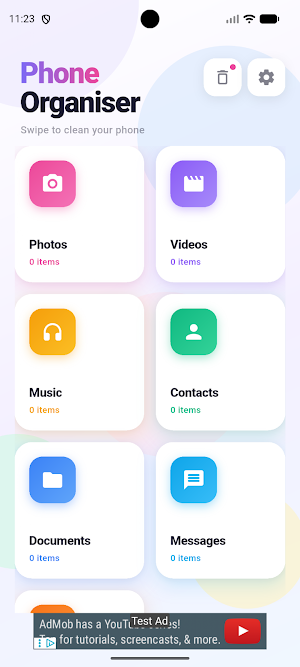 Simple Swipe Uninstaller Screenshot 0
