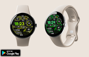 Digital Vyzomyk Watch face Screenshot 2