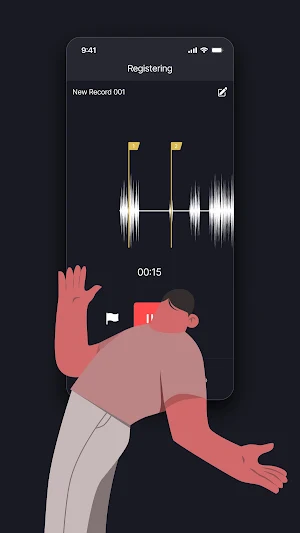 Grooz Voice Recorder Screenshot 1