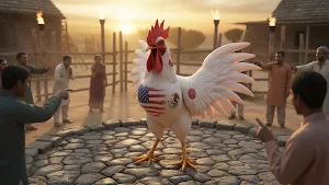 Rooster Fighting Angry Chick Screenshot 2
