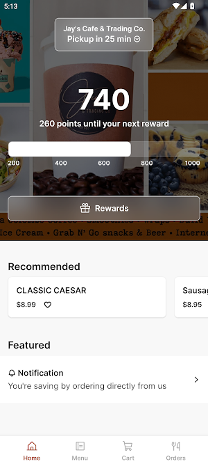 Jay's Cafe Screenshot 0