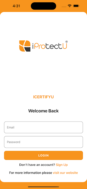 iCertifyU Health & Safety Screenshot 2