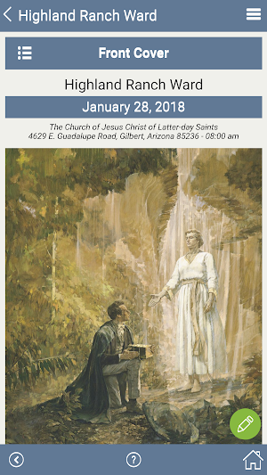 Sacrament Meeting Program (LDS) Screenshot 2