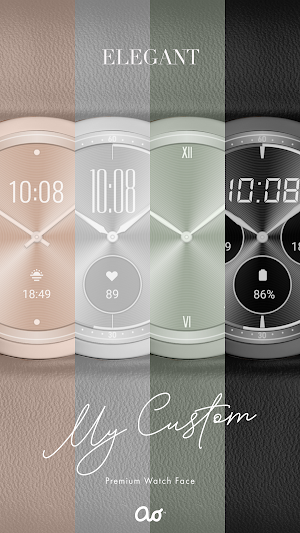 Elegant My Custom Watch Face Screenshot 1