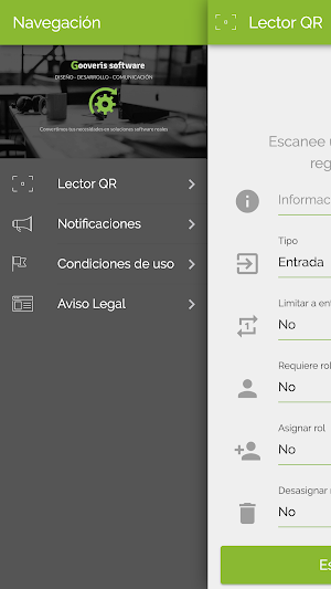 Gooveris Software Screenshot 2