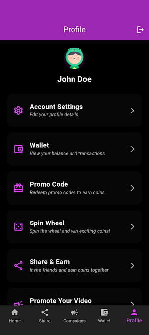 ads watching earn money Screenshot 2