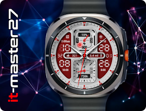 it-M005: Hybrid Watch Face Screenshot 0