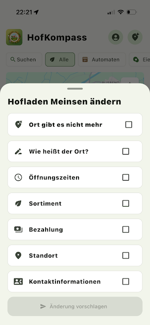 HofKompass: Hofladen Finder Screenshot 2