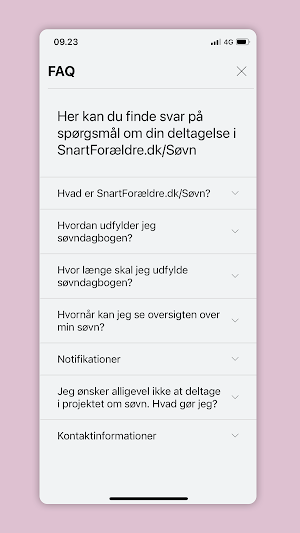 Din søvn Screenshot 2