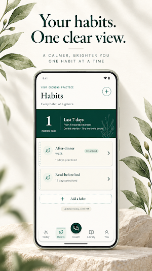 Meliorly: AI Habit Coach Screenshot 0