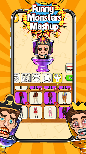 Funny Monsters Mashup Screenshot 3