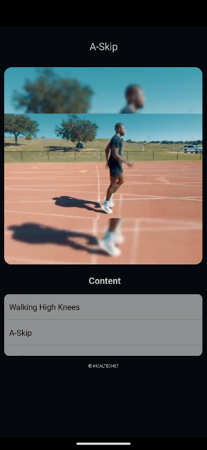ABC Running Drills Screenshot 2