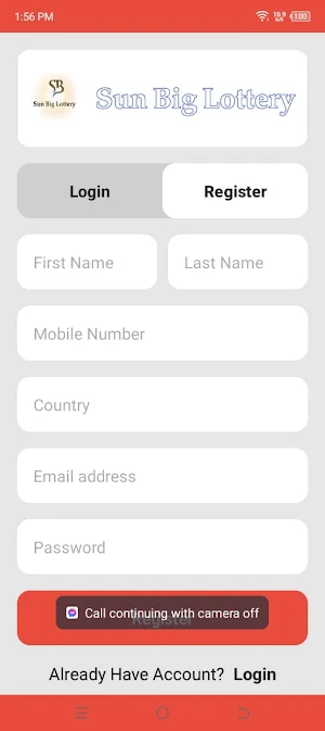 Sun Big Lottery Screenshot 2