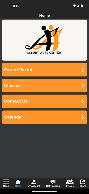 Asbury Arts Center Screenshot 1