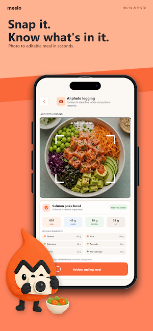 Meelo: Calorie & Macro Tracker Screenshot 3