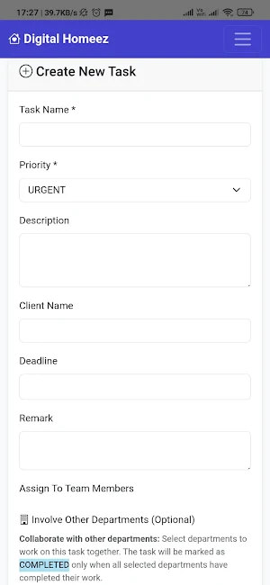 Digital Homeez Workflow Screenshot 2